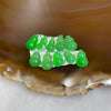 Type A Apple Green Jade Jadeite Hulu 1.07g 26.7 by 15.7 by 2.3mm - Huangs Jadeite and Jewelry Pte Ltd