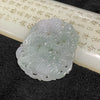 Type A Lavender & Green Phoenix Jade Jadeite Pendant 38.2g 55.4 by 49.7 by 7.2mm - Huangs Jadeite and Jewelry Pte Ltd