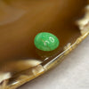 Natural Green Emerald Cabochon for Setting - 4.65ct 11.6 by 9.5 by 6.2mm - Huangs Jadeite and Jewelry Pte Ltd