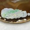 Grand Master Certified Type A Lavender and Green Jade Jadeite Phoenix Pendant 29.14g 64.4 by 32.3 by 8.5 mm - Huangs Jadeite and Jewelry Pte Ltd