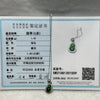 Type A Green Omphacite Jade Jadeite Hulu 1.65g 18.4 by 9.4 by 5.2mm - Huangs Jadeite and Jewelry Pte Ltd