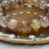 Natural Purple Titanium Crystal Bracelet  38.34g 12.0mm/bead 17 beads - Huangs Jadeite and Jewelry Pte Ltd