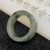 Type A Burmese Dark Green Jade Jadeite - 4.99g US 8 HK 17 Inner Diameter 18.4mm - Huangs Jadeite and Jewelry Pte Ltd