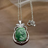 Type A Green Omphacite Jade Jadeite Ruyi - 2.88g 30.9 by 17.2 by 5.2mm - Huangs Jadeite and Jewelry Pte Ltd