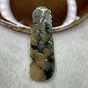 Type A Yellow & Green Jade Jadeite Phoenix 29.26g 73.7 by 25.7 by 8.1mm - Huangs Jadeite and Jewelry Pte Ltd