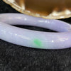 Type A Burmese Lavender Jade Jadeite Bangle - 98.21g 11.7 by 12.4mm inner diameter 55.8mm - Huangs Jadeite and Jewelry Pte Ltd