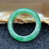 Type A Burmese Intense Green Jade Jadeite Ring - 4.51g US7.5 HK17 inner diameter 17.9mm - Huangs Jadeite and Jewelry Pte Ltd