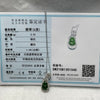 Type A Green Omphacite Jade Jadeite Hulu 2.53g 26.2 by 10.5 by 6.2mm - Huangs Jadeite and Jewelry Pte Ltd
