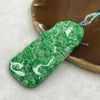 Type A Spicy Green Jade Jadeite Shan Shui Pendant - 43.07g 73.8 by 33.1 by 6.8mm Singapore Jadeite Expert - Huangs Jadeite and Jewelry Pte Ltd