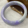 Rare Intense Bright Lavender Jadeite Bangle 76.06g Inner Dia 59.7mm 16.2 by 8.3mm - Huangs Jadeite and Jewelry Pte Ltd