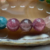 Natural Tourmaline Crystal Bracelet 电气石 34.21g 10.5mm/bead 18 beads - Huangs Jadeite and Jewelry Pte Ltd