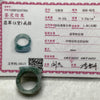 Type A Lavender & Green Piao Hua Jade Jadeite Ring 16.22g US10 HK22 Thickness 16.6 by 5.8mm Inner Diameter 20.0mm - Huangs Jadeite and Jewelry Pte Ltd