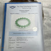 Rare High End Yang Green Icy Jade Jadeite Bracelet with NGI Cert 38.66g 11.0mm/bead 17beads - Huangs Jadeite and Jewelry Pte Ltd
