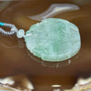 Type A Semi Icy Green Jade Jadeite Pixiu Pendant - 29.55 g 41.6 by 43.7 by 6.6 mm - Huangs Jadeite and Jewelry Pte Ltd