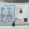 Type A Green Omphacite Jade Jadeite Pixiu - 2.35g 26.0 by 11.9 by 5.4mm - Huangs Jadeite and Jewelry Pte Ltd