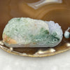 Grand Master Certified Type A Four Colour Jade Jadeite Flower Pendant 77.13g 70.0 by 43.0 by 11.7 mm - Huangs Jadeite and Jewelry Pte Ltd