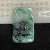 Type A Spicy Green Jade Jadeite Shan Shui Pendant 24.12g 58.7 by 36.6 by 4.9mm - Huangs Jadeite and Jewelry Pte Ltd