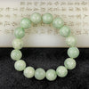Type A Jade Jadeite Dou Qing Bracelet - 60.74g 13.1mm/bead 16 beads - Huangs Jadeite and Jewelry Pte Ltd