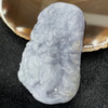 Type A Burmese Lavender Grey Jade Jadeite Ganesha 象头神 God of Fortune - 66.7g 70.6 by 47.6 by 11.8mm - Huangs Jadeite and Jewelry Pte Ltd