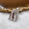 Natural Red Phantom Quartz 3.76g 20.0 by 14.0 by 9.4mm - Huangs Jadeite and Jewelry Pte Ltd