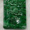 Type A High Quality Green Jade Jadeite Shan Shui Necklace - 29.90g 54.2 by 28.1 by 7.7mm - Huangs Jadeite and Jewelry Pte Ltd