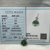 Type A Green Omphacite Jade Jadeite Milo Buddha - 2.62g 25.5 by 17.2 by 5.4mm - Huangs Jadeite and Jewelry Pte Ltd