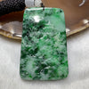 Type A Full Spicy Green Jade Jadeite Shan Shui 41.29g 59.3 by 39.1 by 8.2mm - Huangs Jadeite and Jewelry Pte Ltd