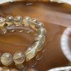 Natural Grey Moonstone Crystal Bracelet 29.76g 10.4mm/bead 21 beads - Huangs Jadeite and Jewelry Pte Ltd