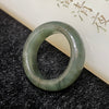 Type A Burmese Dark Green Jade Jadeite Ring - 3.65g US 5.5 HK 11 Inner Diameter 16.5mm - Huangs Jadeite and Jewelry Pte Ltd