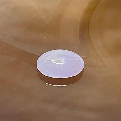 Type A Lavender Jade Jadeite Cabochon for Setting - 0.69g 11.4 by 8.6 by 4.0mm - Huangs Jadeite and Jewelry Pte Ltd
