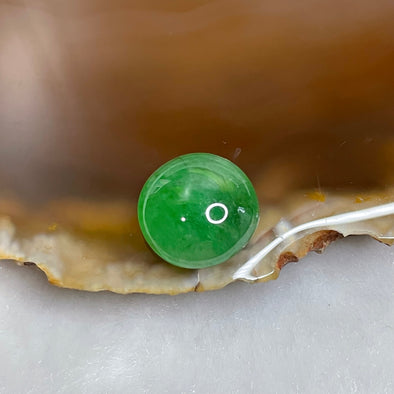Type A Green Jade Jadeite for setting 1.46g 13.1 by 13.1 by 5.4mm - Huangs Jadeite and Jewelry Pte Ltd