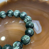 Natural Seraphinite Crystal Bracelet 绿龙晶46.72g 12.8mm/bead 17 beads - Huangs Jadeite and Jewelry Pte Ltd