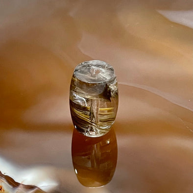 Natural Golden Rutilated Quartz Lu Lu Tong 2.46g 14.1 by 9.8 by 9.9mm - Huangs Jadeite and Jewelry Pte Ltd