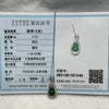 Type A Green Omphacite Jade Jadeite Hulu 2.39g 25.1 by 10.5 by 6.2mm - Huangs Jadeite and Jewelry Pte Ltd