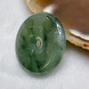 Type A Icy Green Piao Hua Jade Jadeite Ping An Kou 7.14g 27.0 by 27.0 by 4.7mm - Huangs Jadeite and Jewelry Pte Ltd