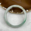 Type A Green Jadeite Bangle 68.02g inner diameter 56.4mm 13.3 by 6.4mm - Huangs Jadeite and Jewelry Pte Ltd