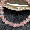 Natural Strawberry Quartz 草莓晶 Crystal - 26 beads 13.32g 7.4mm/bead - Huangs Jadeite and Jewelry Pte Ltd