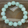 Type A Jade Jadeite Piao Hua Beads Bracelet - 65.48g 13.4mm/bead 16 beads - Huangs Jadeite and Jewelry Pte Ltd
