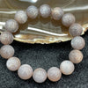 Natural Black Sunstone 日光石（太阳石）Bracelet 16 beads - 51.49g 13.3/bead - Huangs Jadeite and Jewelry Pte Ltd