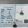 Type A Green Omphacite Jade Jadeite Milo Buddha - 2.77g 23.8 by 19.2 by 5.5mm - Huangs Jadeite and Jewelry Pte Ltd