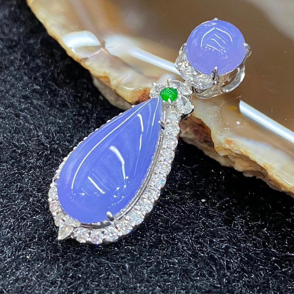 18K White Gold Jewelry 白金 Ready Made and Customised Gems