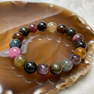 Crystals  Mixed Tourmaline Beaded Bracelet Crystals  Mixed  Sage Crystals