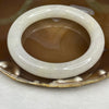 Type A Faint Green Jadeite Bangle 77.33g inner diameter 58.4mm 11.8 by 11.3mm - Huangs Jadeite and Jewelry Pte Ltd