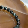 Natural Green Phantom Quartz Crystal Bracelet 绿幽灵 15.6g 7.7mm/bead 25 beads - Huangs Jadeite and Jewelry Pte Ltd