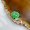 Type A Green Jade Jadeite for setting 0.97g 12.8 by 10.6 by 4.4mm - Huangs Jadeite and Jewelry Pte Ltd