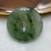 Type A Icy Green Piao Hua Jade Jadeite Ping An Kou 7.14g 27.0 by 27.0 by 4.7mm - Huangs Jadeite and Jewelry Pte Ltd