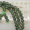 Type A Burmese Icy Oily Green Jade Jadeite Necklace - 33.88g 5.5mm/bead 120 beads - Huangs Jadeite and Jewelry Pte Ltd