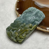 Type A Blueish Green Fu Lu Shou Jade Jadeite 59.04g 70.6 by 39.8 by 10.0mm - Huangs Jadeite and Jewelry Pte Ltd