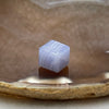 Natural Blue Crystal Cube Charm - 2.7g 10.5 by 10.8 by 10.5mm - Huangs Jadeite and Jewelry Pte Ltd