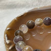 Natural Purple Titanium Crystal Bracelet 49.16g 13.0mm/bead 17 beads - Huangs Jadeite and Jewelry Pte Ltd